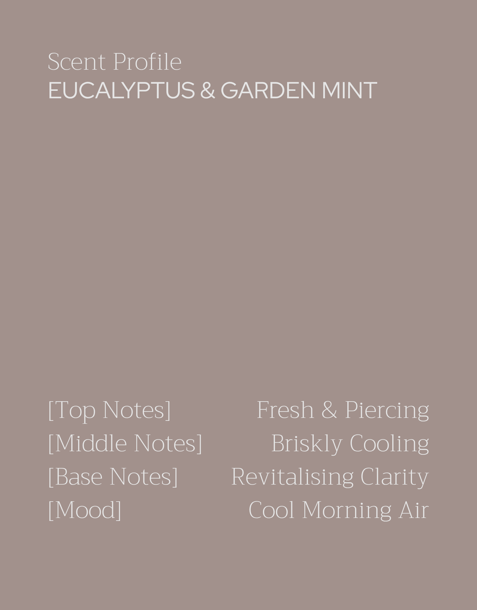 Eucalyptus & Garden Mint Candle
