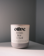 Lemon, Lime & Basil Candle