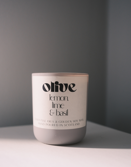 Lemon, Lime & Basil Candle